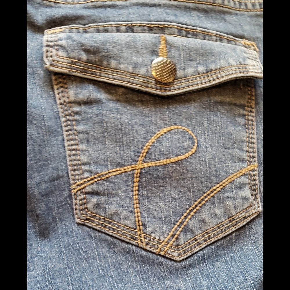 👖Lee Riders, Classic Denim Bootcut Jeans Size 16P - Picture 4 of 6